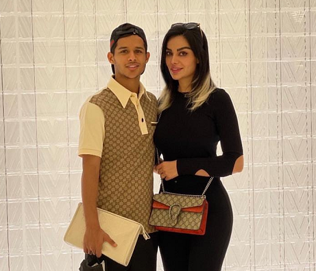 همسر مهدی قائدی دوبی را قرق کرد!/ فیلم