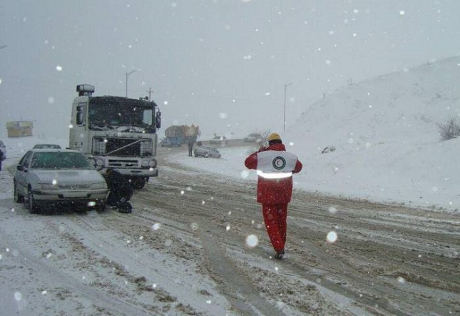 هشدار نارنجی برای ۲۰ استان هشدار نارنجی برای ۲۰ استان