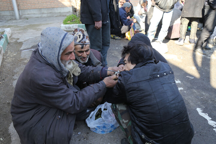 معتادان پر خطر تهران جمع آوری میشوند معتادان پر خطر