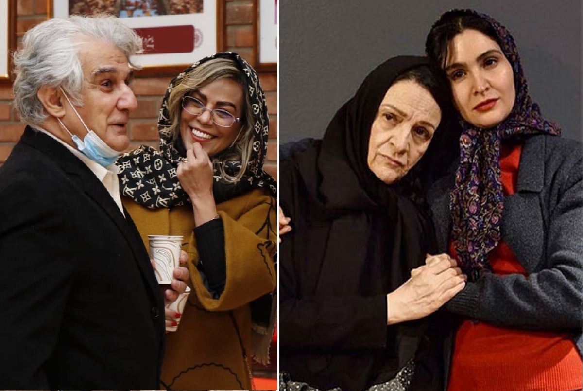 مهدی هاشمی و همسرش