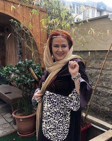 بهاره رهنما با لیاس مضحک 