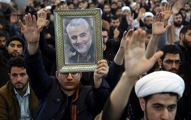 همسر محافظ سردار سلیمانی همسر محافظ سردار سلیمانی