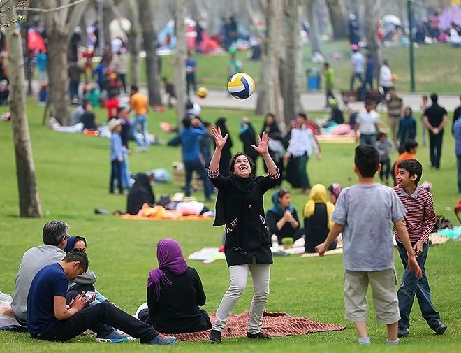 بوستان های تهران آماده برای سیزده بدر بوستان های تهران