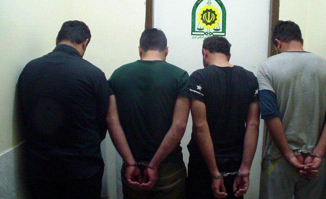 دستگیری درخت دزدها در یافت آباد/۲۰ درخت دزدی کشف شد دستگیری درخت دزد