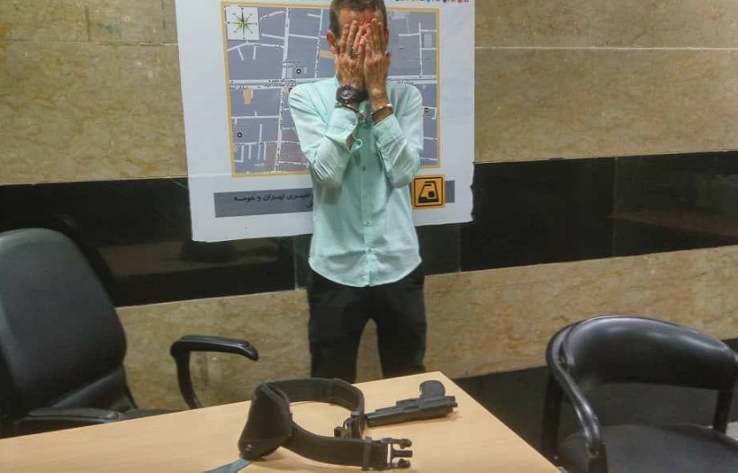 دستگیری دزد خودروهای توچال دستگیری دزد خودروهای توچال