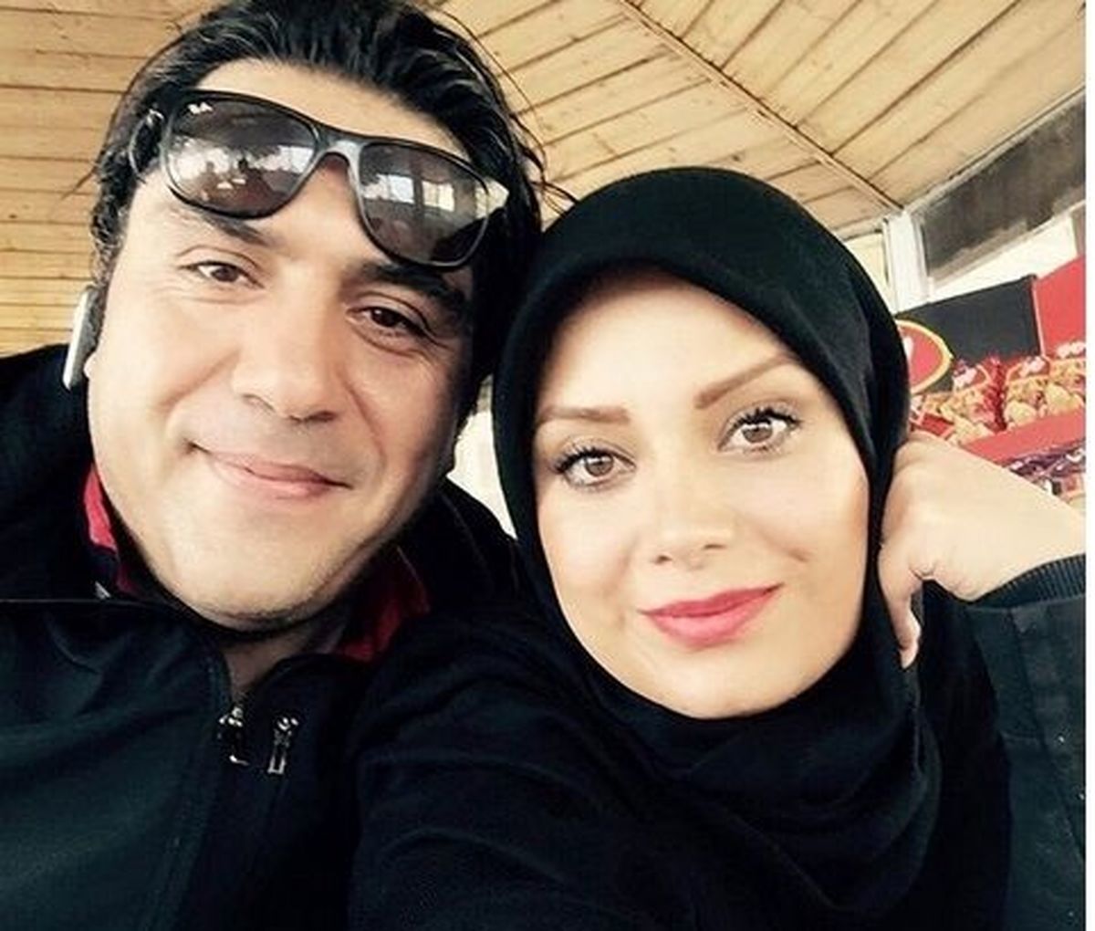 ست لباس شیک و خوشرنگ صبا راد و همسرش + عکس