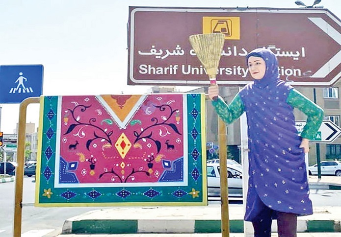 برچیدهشدن مجسمه جنجالی مجسمه جنجالی