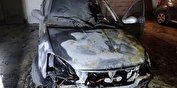 آتش‌سوزی در منطقه پاسداران تهران