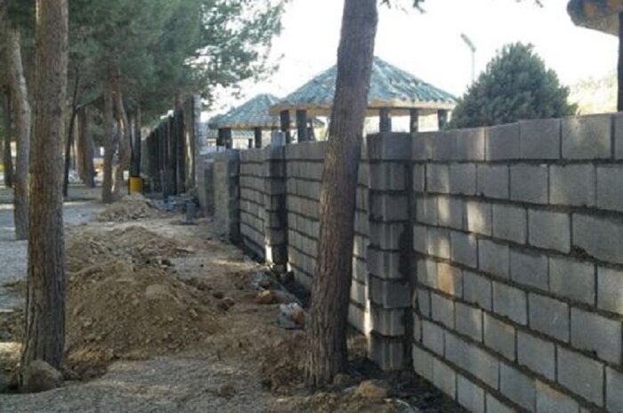 دیوارکشی پارک آفرینش دیوارکشی پارک آفرینش