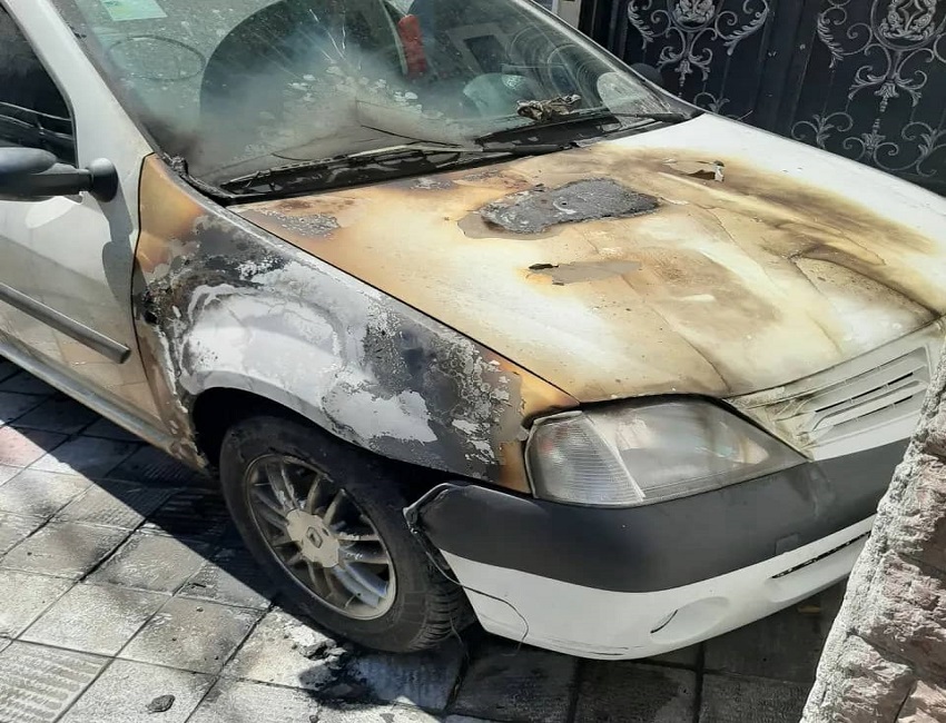 چه کسی خودروهای محله جوادیه را آتش می زند؟/ پلیس راست می گوید یا مردم آتش سوزی خودرو محله جوادیه