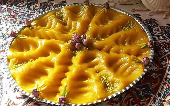 طرز تهیه حلوای شیر، خوش طعم و لطیف حلوای شیر