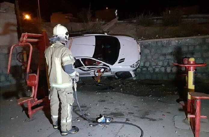 محدوده پارک پلیس حادثه آفرید حادثه