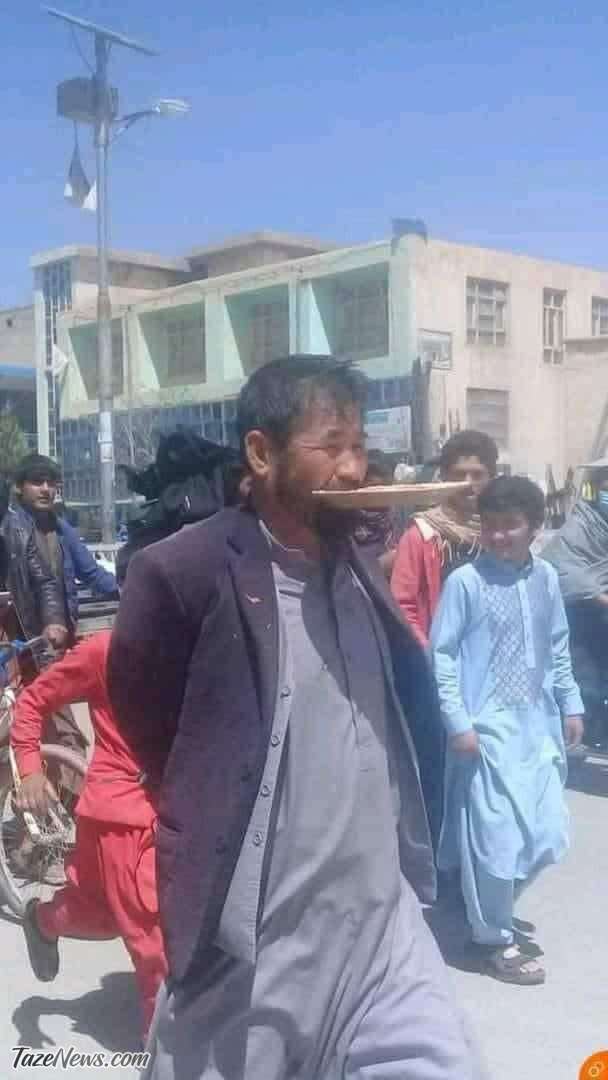 مجازات مرد روزهخوار به سبک طالبان!/ عکس مجازات مرد روزهخوار به سبک طالبان!/ عکس