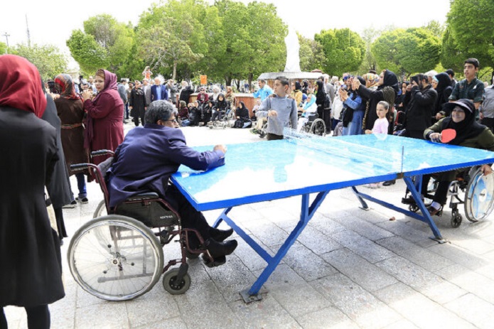 برگزاری همایش نوروزی توانیابان تهران شهرداری تهران