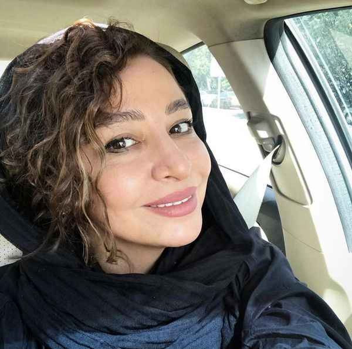 استایل مه لقا باقری با مو‌های بلوند + عکس