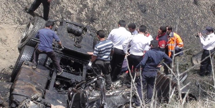سقوط اتوبوس گردشگران سقوط اتوبوس گردشگران