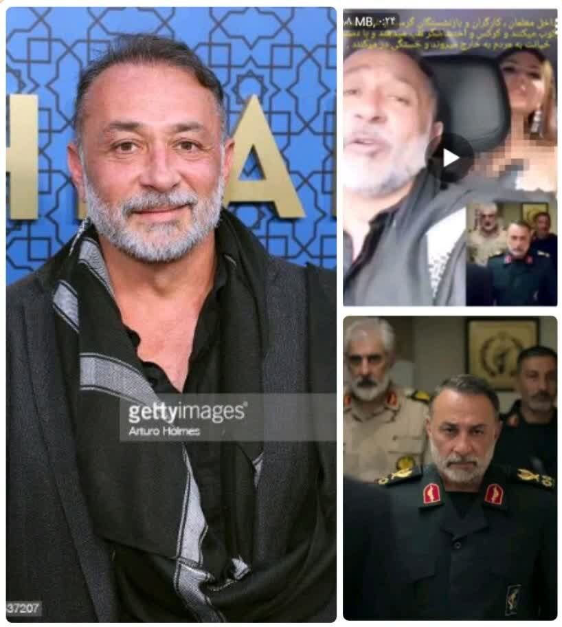  کلیپ فرمانده سپاه در حال عیاشی با زنان در خارج از کشور