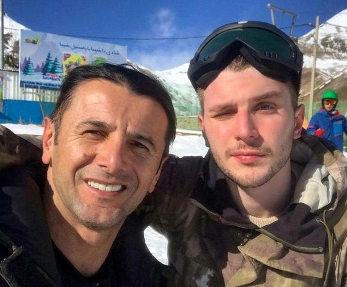 امین حیایی و پسرش امین حیایی و پسرش