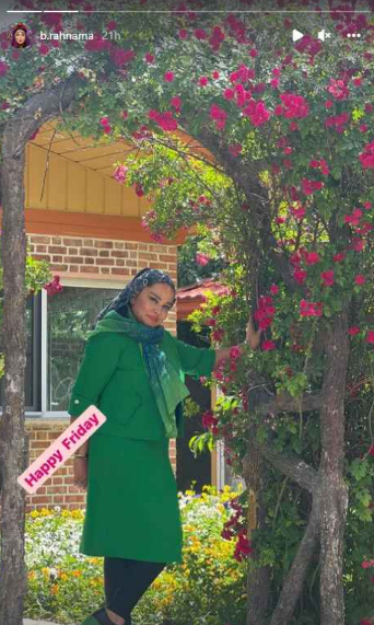 استایل بهاره رهنما با کت و دامن مجلسی + عکس استایل بهاره رهنما با کت و دامن مجلسی + عکس