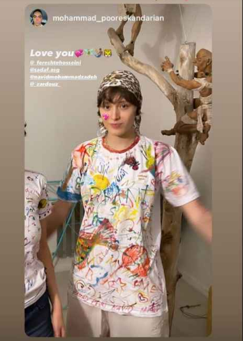 استایل جالب و متفاوت از فرشته حسینی + عکس استایل جالب و متفاوت از فرشته حسینی + عکس