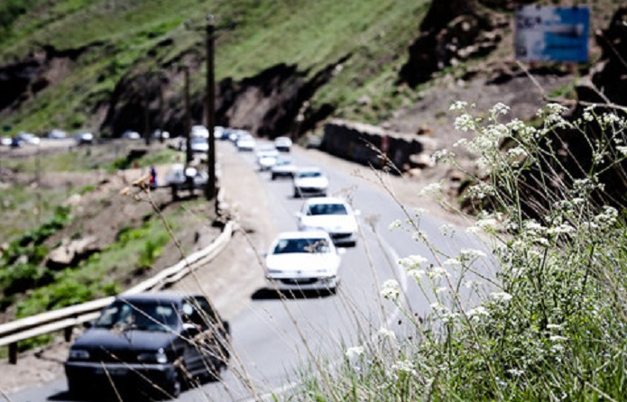 جاده چالوس یک طرفه شد جاده چالوس