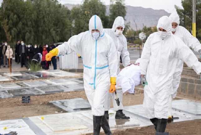 شیب نزولی مرگهای کرونایی شیب نزولی مرگهای کرونایی