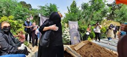 پیکر شهلا ناظریان در خانه ابدی آرام گرفت/ تصاویر
