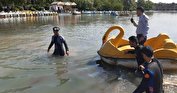 نجات یک خانواده از غرق شدن در زاینده رود