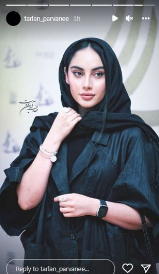 تیپ مشکی ترلان پروانه در اکران فیلم سینمایی + عکس تیپ مشکی ترلان پروانه در اکران فیلم سینمایی + عکس