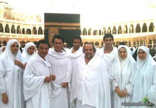 استایل خاص عمو پورنگ با تیپ صورتی + عکس استایل خاص عمو پورنگ با تیپ صورتی + عکس
