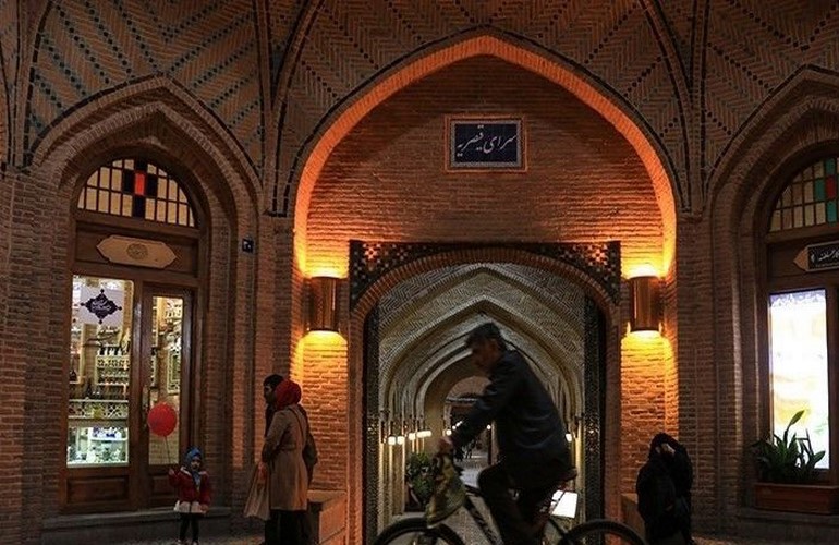 معرفی کاروانسرا سعدالسطنه در قزوین معرفی کاروانسرا سعدالسطنه در قزوین