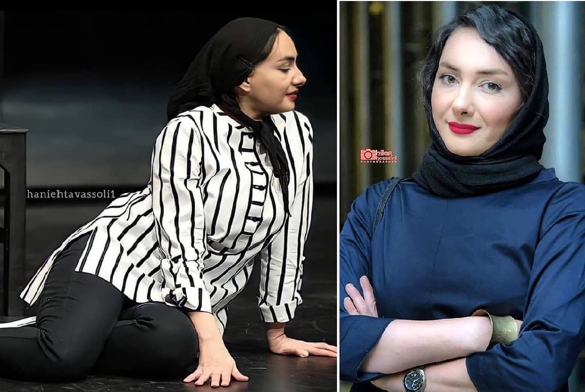 چهره جذاب هانیه توسلی با تیپ سفید + عکس چهره جذاب هانیه توسلی با تیپ سفید + عکس