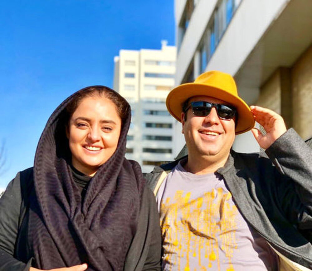 استایل خاص نرگس محمدی با تیپ سبز + عکس استایل خاص نرگس محمدی با تیپ سبز + عکس