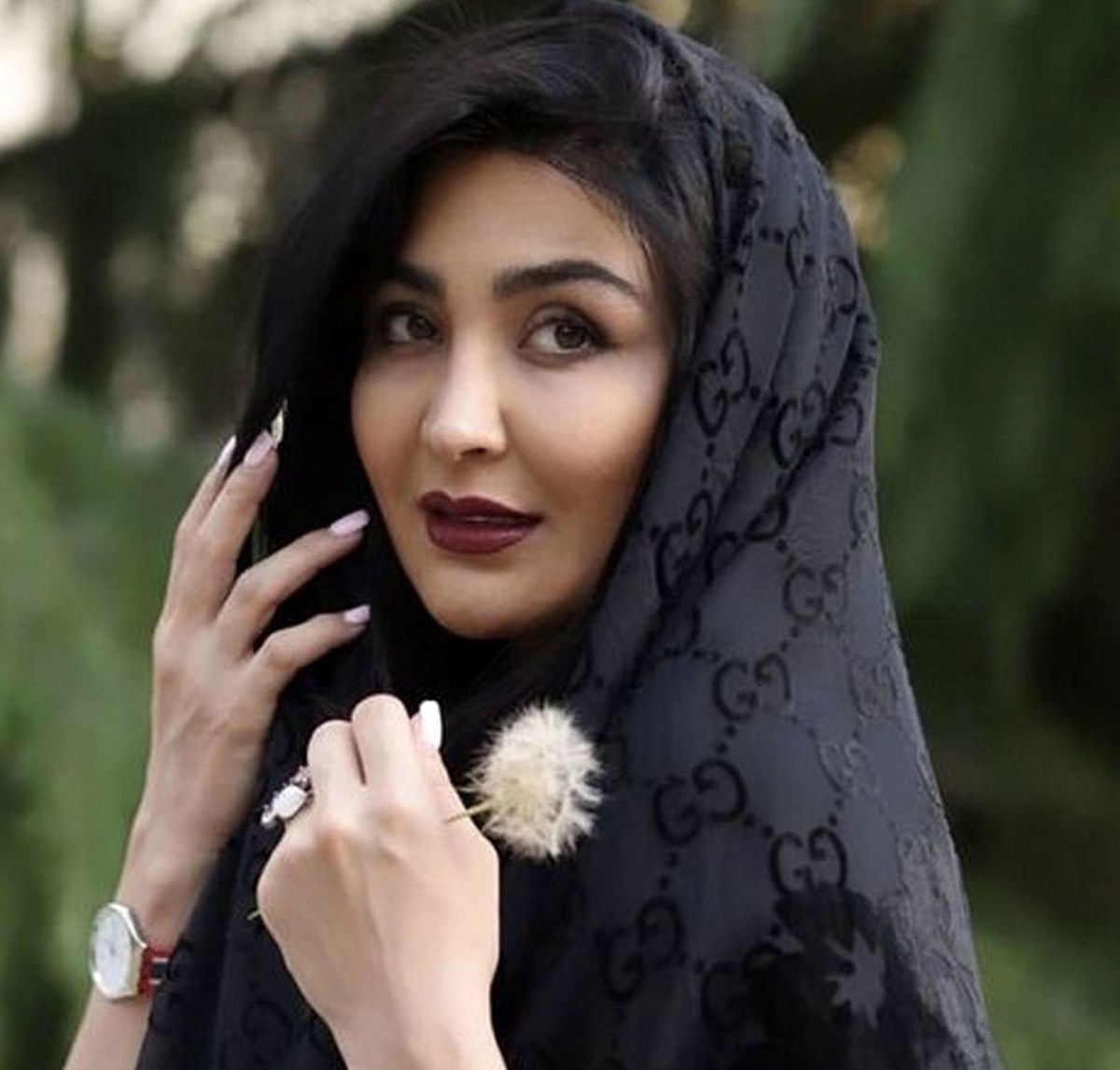 چهره متفاوت مریم معصومی با میکاپ غلیظ + عکس چهره متفاوت مریم معصومی با میکاپ غلیظ + عکس