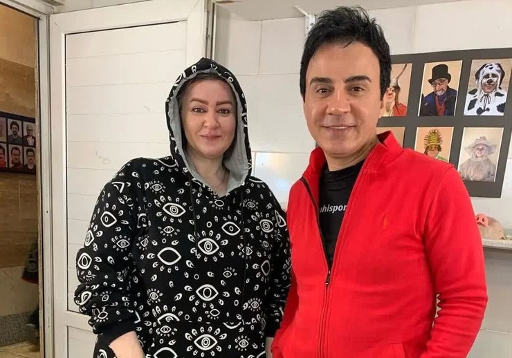 چهره نعیمه نظام دوست با لبهای قرمز + عکس چهره نعیمه نظام دوست با لبهای قرمز + عکس