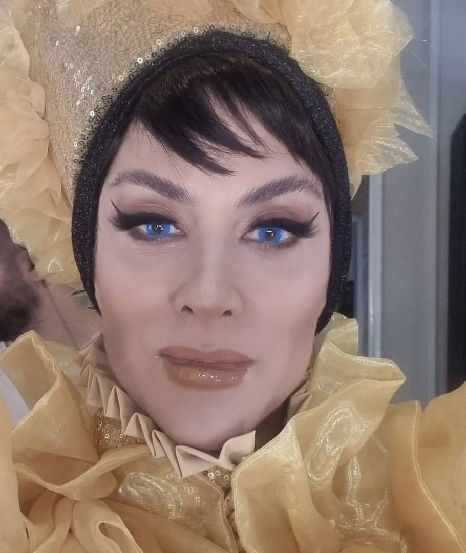 گریم چهره عجیب و ترسناک ویشکا آسایش + عکس گریم چهره عجیب و ترسناک ویشکا آسایش + عکس