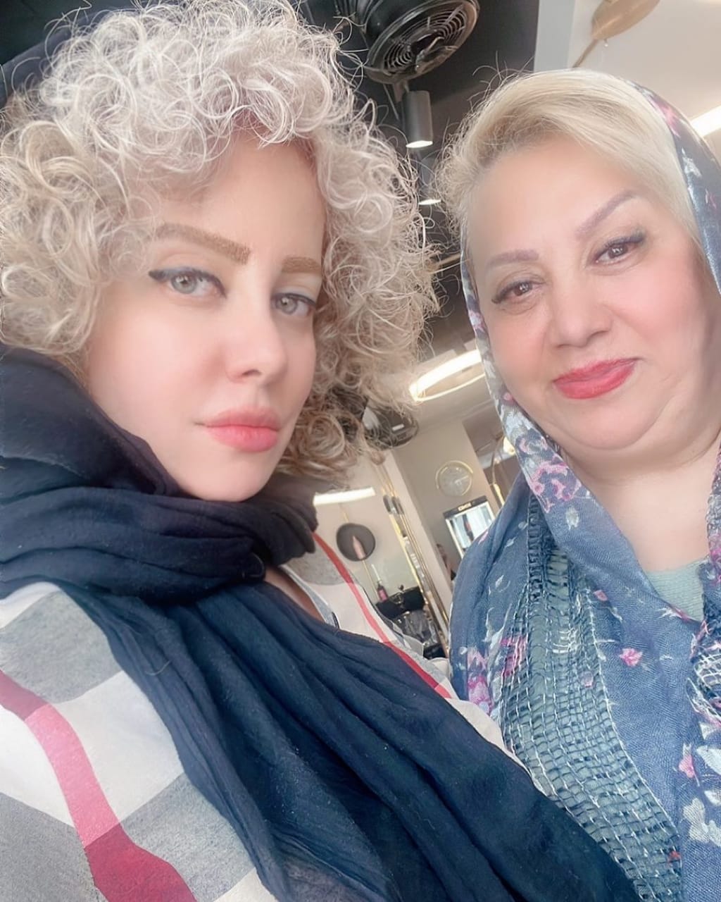 مدل موی عجیب شراره رخام با رنگ بلوند + عکس مدل موی عجیب شراره رخام با رنگ بلوند + عکس