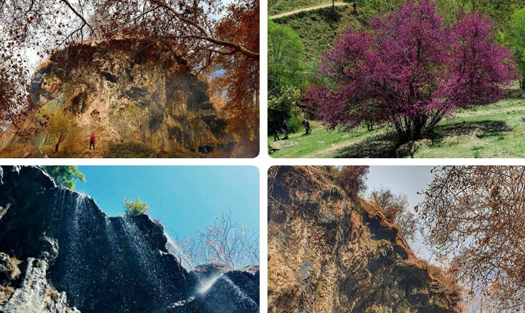 طبیعت بکر آبشار کمرد با فاصله ۲۰ کیلومتری از تهران