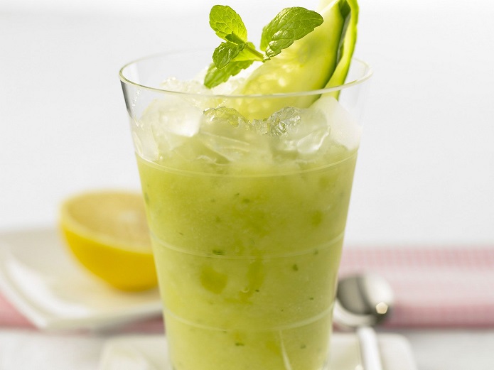 روش تهیه اسموتی لیمو و نعناع
