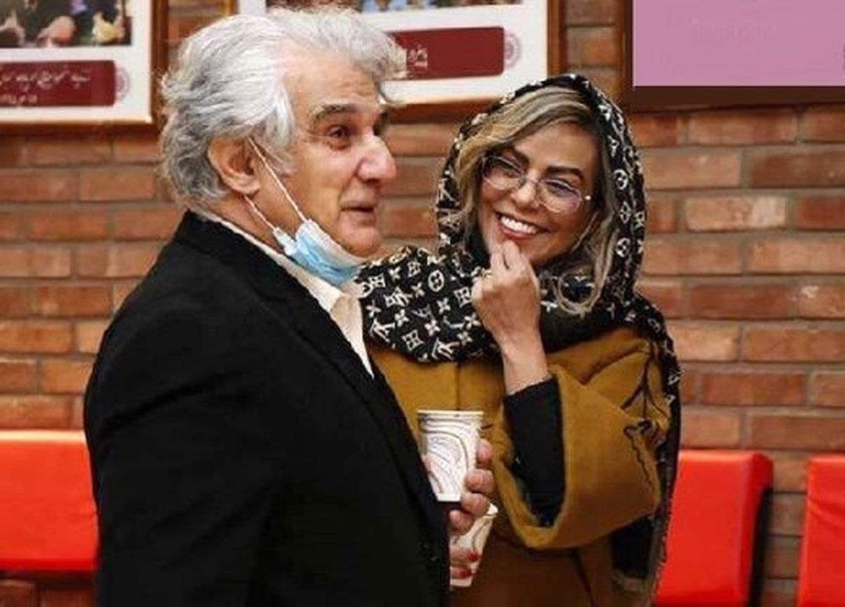 مهدی هاشمی و همسرش مهدی هاشمی و همسرش