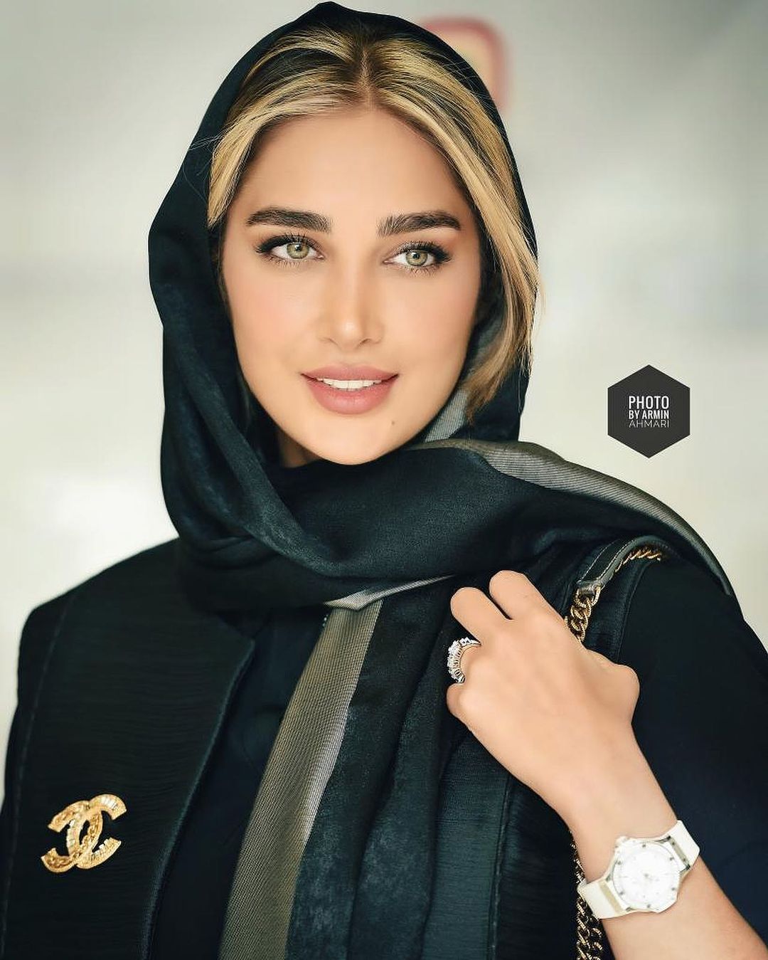 استایل آناشید حسینی در شب عروشی اش + عکس استایل آناشید حسینی در شب عروشی اش + عکس