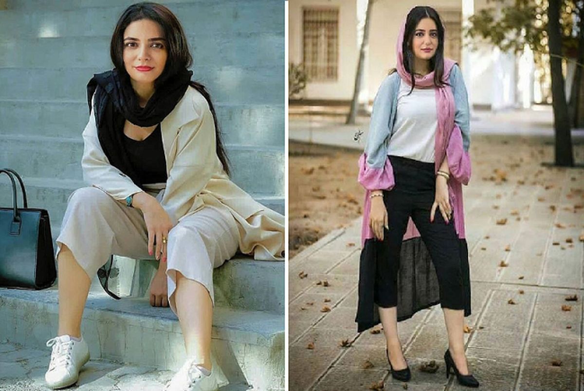 خنده جذاب لیندا کیانی با موهای بنفشش + عکس خنده جذاب لیندا کیانی با موهای بنفشش + عکس