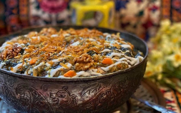 طرز تهیه آش گندم یزدی بدون گوشت