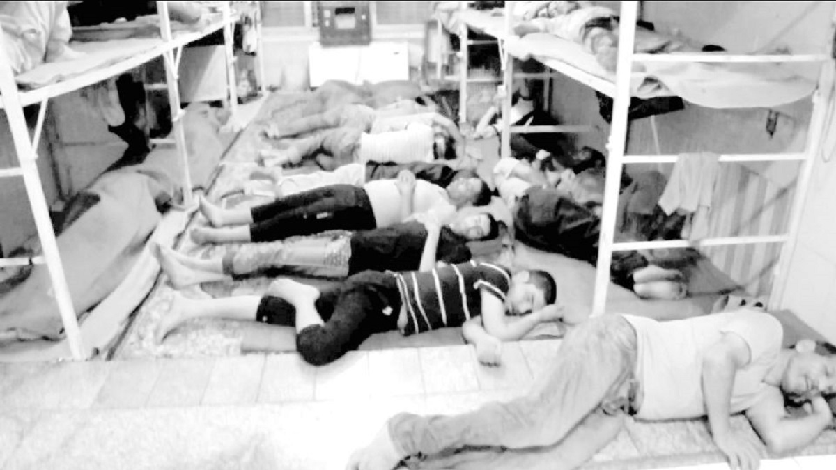 افزایش مجرم و پدیدهای به نام کفخوابی در زندان کفخوابی در زندان