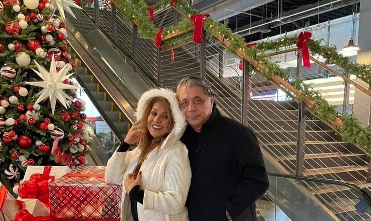 تیپ نسرین مقانلو در کنار دو پسرش + عکس