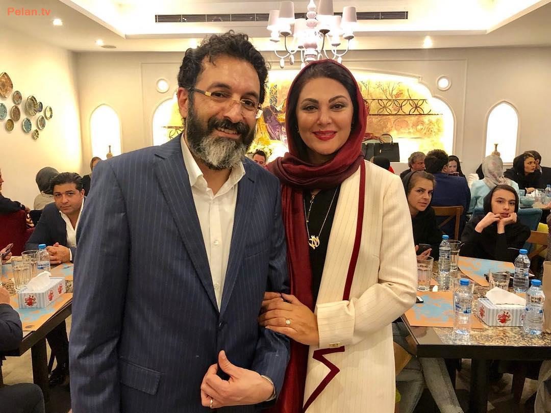 تیپ ساده لاله اسکندری در تولد برادرش + عکس تیپ ساده لاله اسکندری در تولد برادرش + عکس