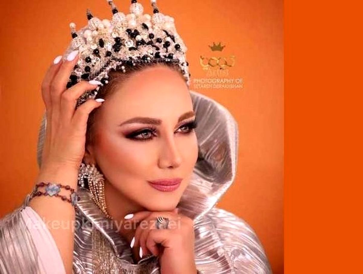 چهره میکاپ شده بهنوش بختیاری با لبهای قرمز + عکس چهره میکاپ شده بهنوش بختیاری با لبهای قرمز + عکس
