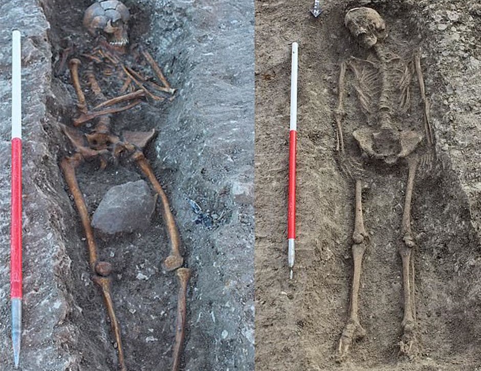 کشف اسکلت انسان کشف اسکلت انسان