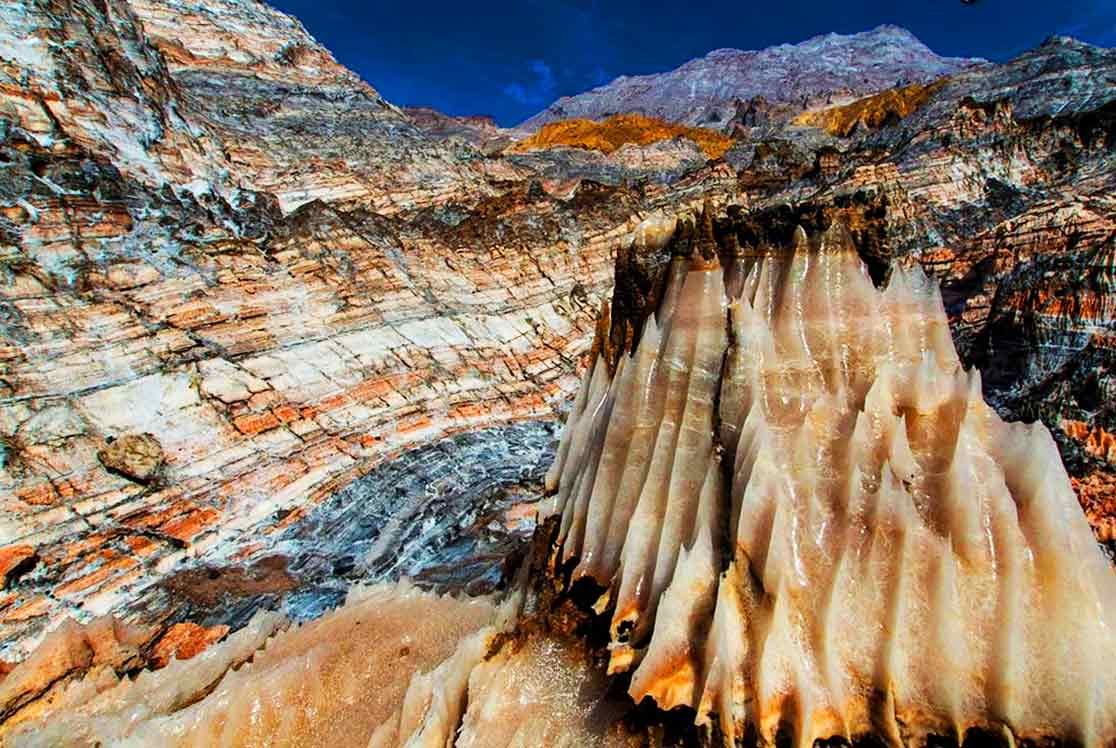 معرفی گنبدهای نمکی جاشک معرفی گنبدهای نمکی جاشک