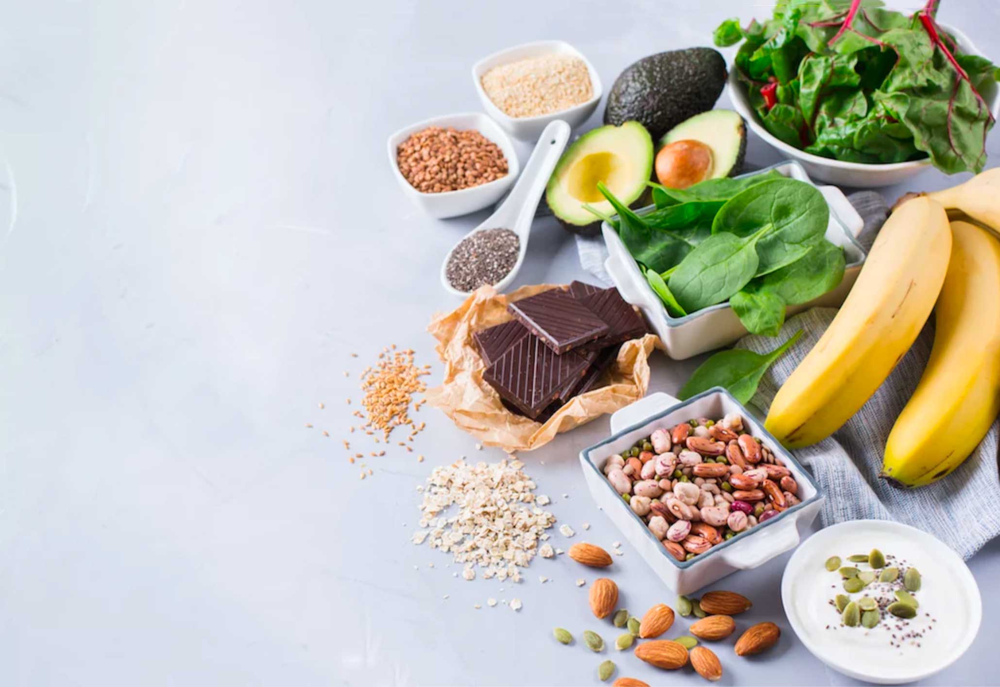 خوراکیهای حاوی منیزیم را بشناسید خوراکیهای حاوی منیزیم را بشناسید